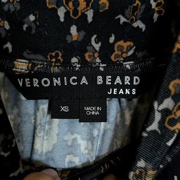 Veronica Beard Ruched Gretna Dress Sz XS - Picture 6 of 8